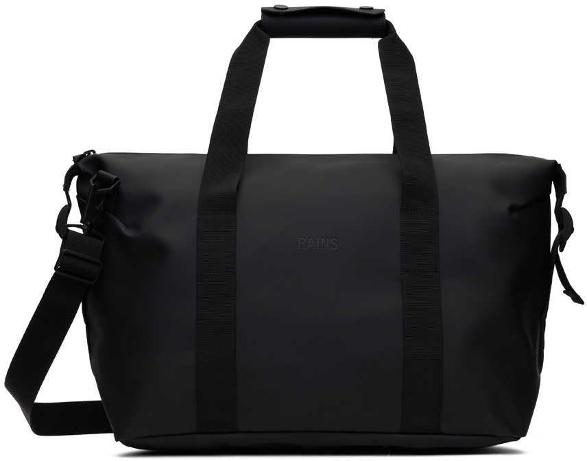 RAINS Black Hilo Small Duffle Bag