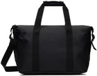 RAINS Black Hilo Small Duffle Bag