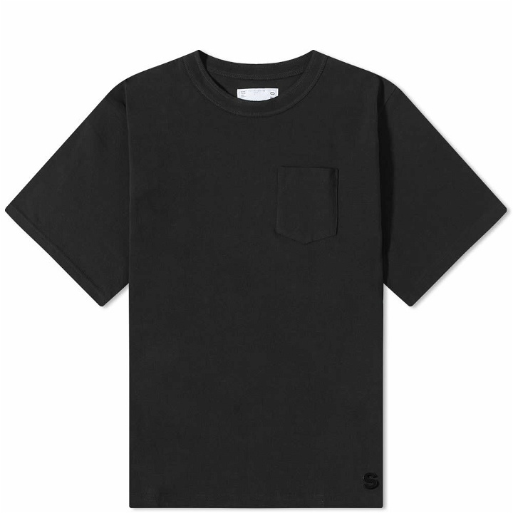 Photo: Sacai Men's S Studs Pocket T-Shirt in Black