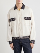 KAPITAL - Rayon Twill jacket - Neutrals