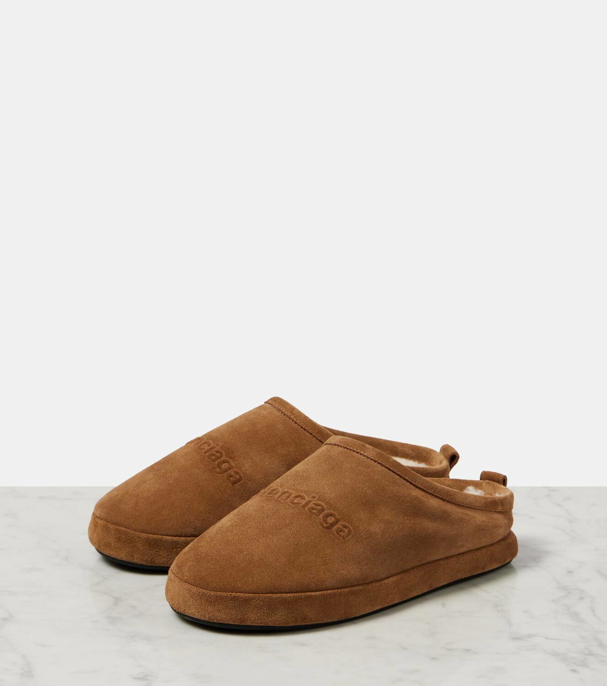 Balenciaga Alaska suede slippers Balenciaga