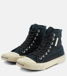 Balenciaga - Paris distressed high-top sneakers
