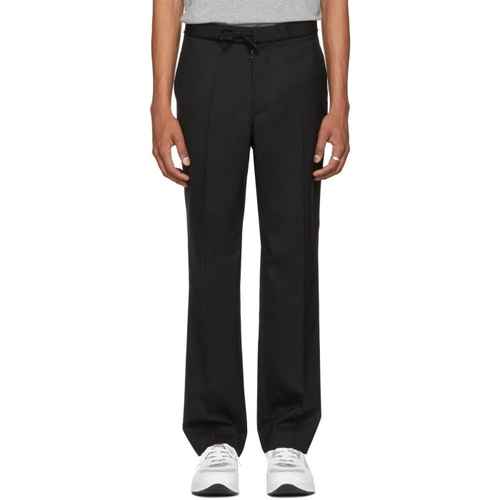 Photo: Maison Margiela Black Drawstring Trousers