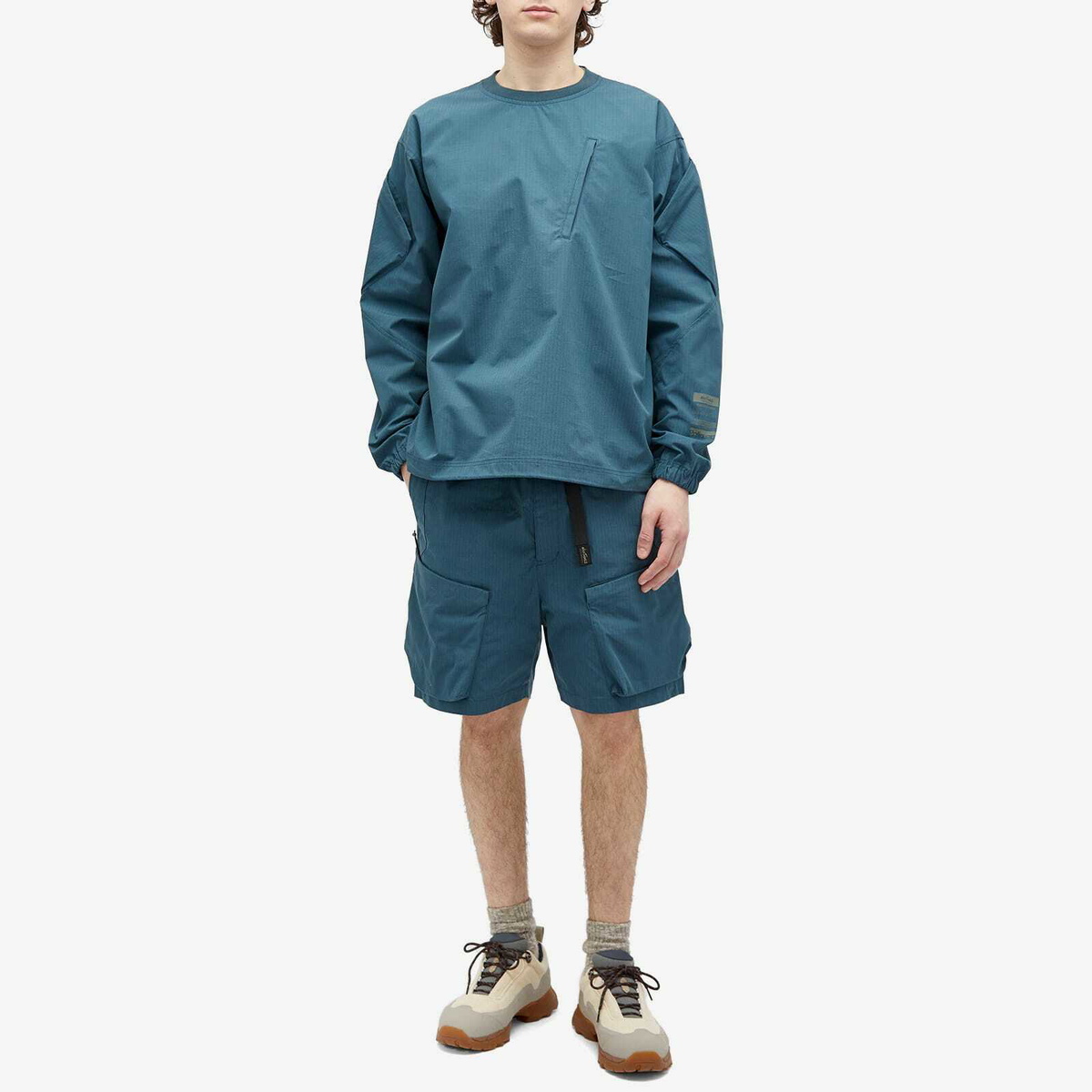 Poliquant Men's x Wildthings Common Uniform Solotex® Trousers in Silver Navy