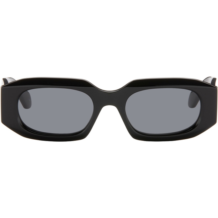 Photo: ALAÏA Black Rectangular Sunglasses