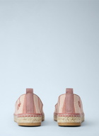 Chloé Isla Striped Canvas Espadrilles