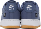 Nike Blue Air Force 1 'West Coast' Sneakers