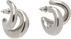 Panconesi Silver Blow Up Stellar Earrings