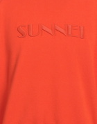 Sunnei Mens Sweatshirt in Orange