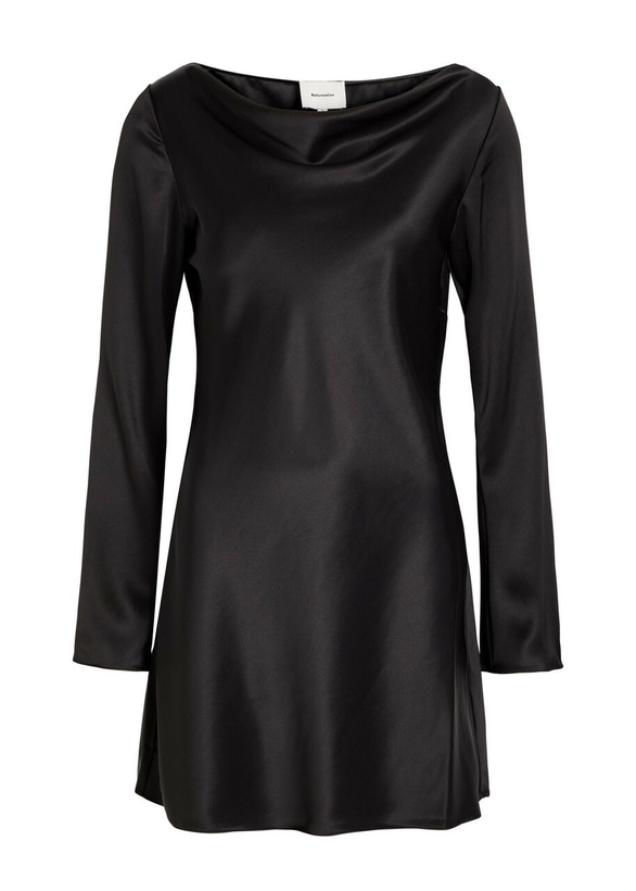 korean style short dress Satin Lingerie Style Mini Dress IN08 - Korean Women's Fashion