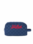 MC2 Saint Barth Blue Terry Embossed Beauty Case