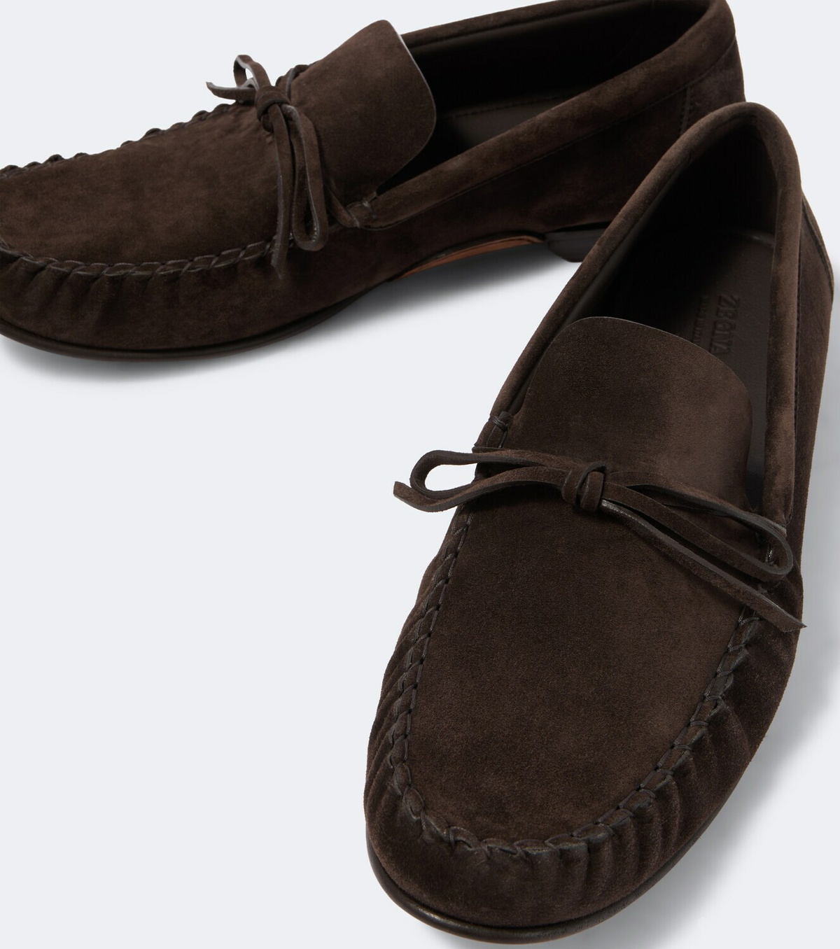 Zegna Suede loafers
