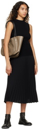 Proenza Schouler Taupe Large Ruched Tote
