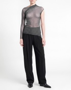 Courrèges Womens Top Charcoal