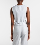 Gabriela Hearst Coleridge wool and silk vest