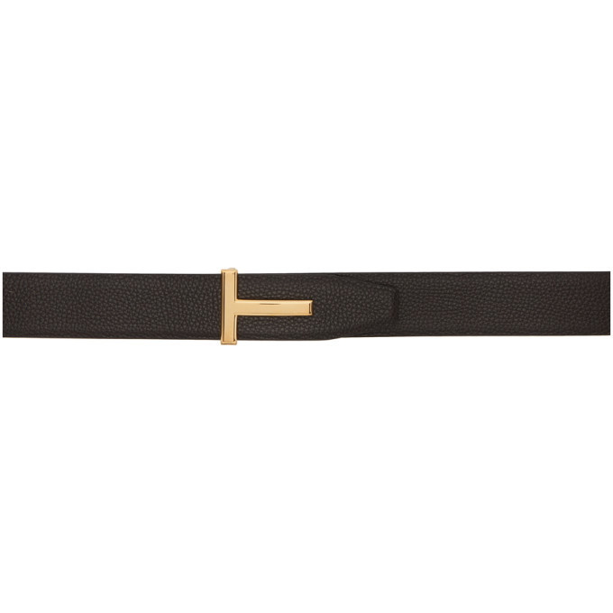 Photo: Tom Ford Reversible Brown and Black T Belt