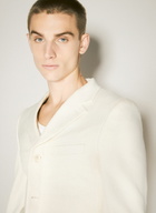 Comme des Garçons Homme Plus Single-Breasted Wool-Blend Blazer