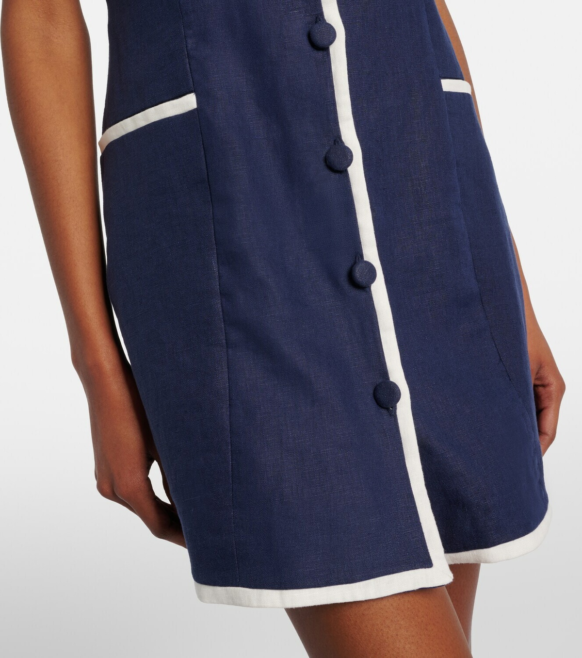 Faithfull Madeline linen minidress
