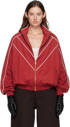 WILLY CHAVARRIA Red Bad Boy Track Jacket