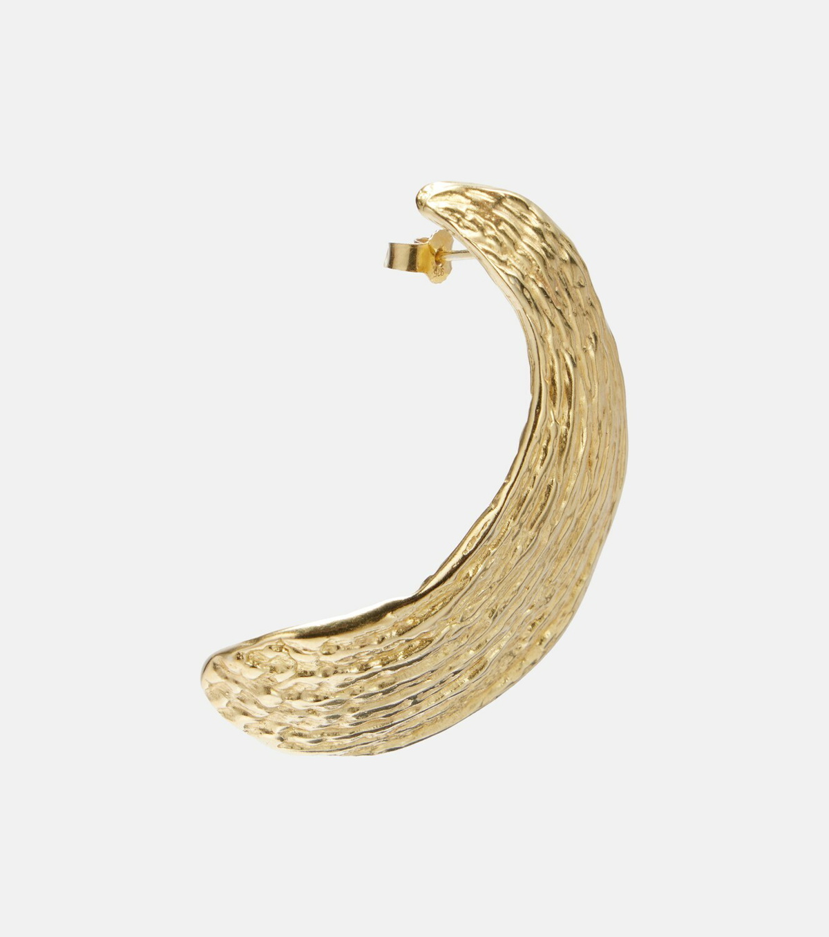 Ysso Broken Shell 24kt gold-plated earrings