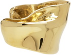 FARIS Bronze Pleat Single Ear Cuff