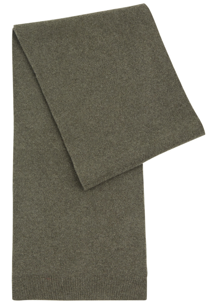Colorful Standard Wool Scarf - Khaki - One Size