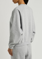 Represent Owners Club Logo Cotton Sweatshirt Light Grey