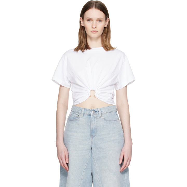 Photo: Rabanne White Piercing T-shirt