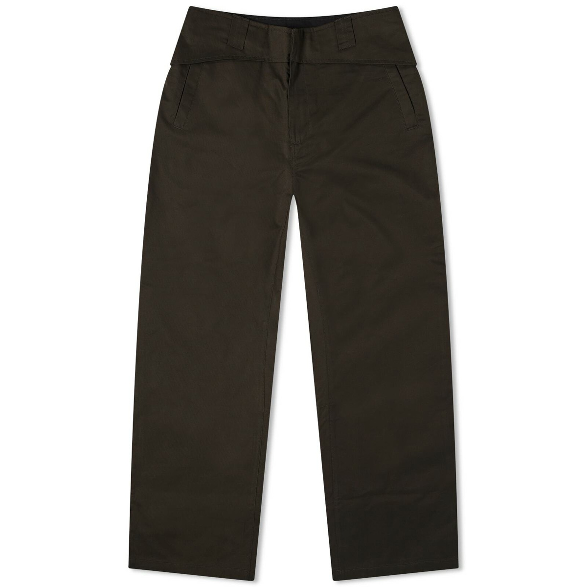 GR10K Men's Folded Cotton Drill Pant in Soil Brown GR10K