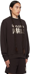 Sporty & Rich SSENSE Exclusive Brown Sweatshirt