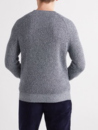 Brunello Cucinelli - Ribbed Cotton Sweater - Blue