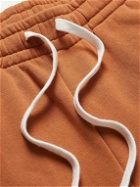 Malbon Golf - Logo-Embroidered Colour-Block Cotton-Blend Jersey Drawstring Shorts - Brown