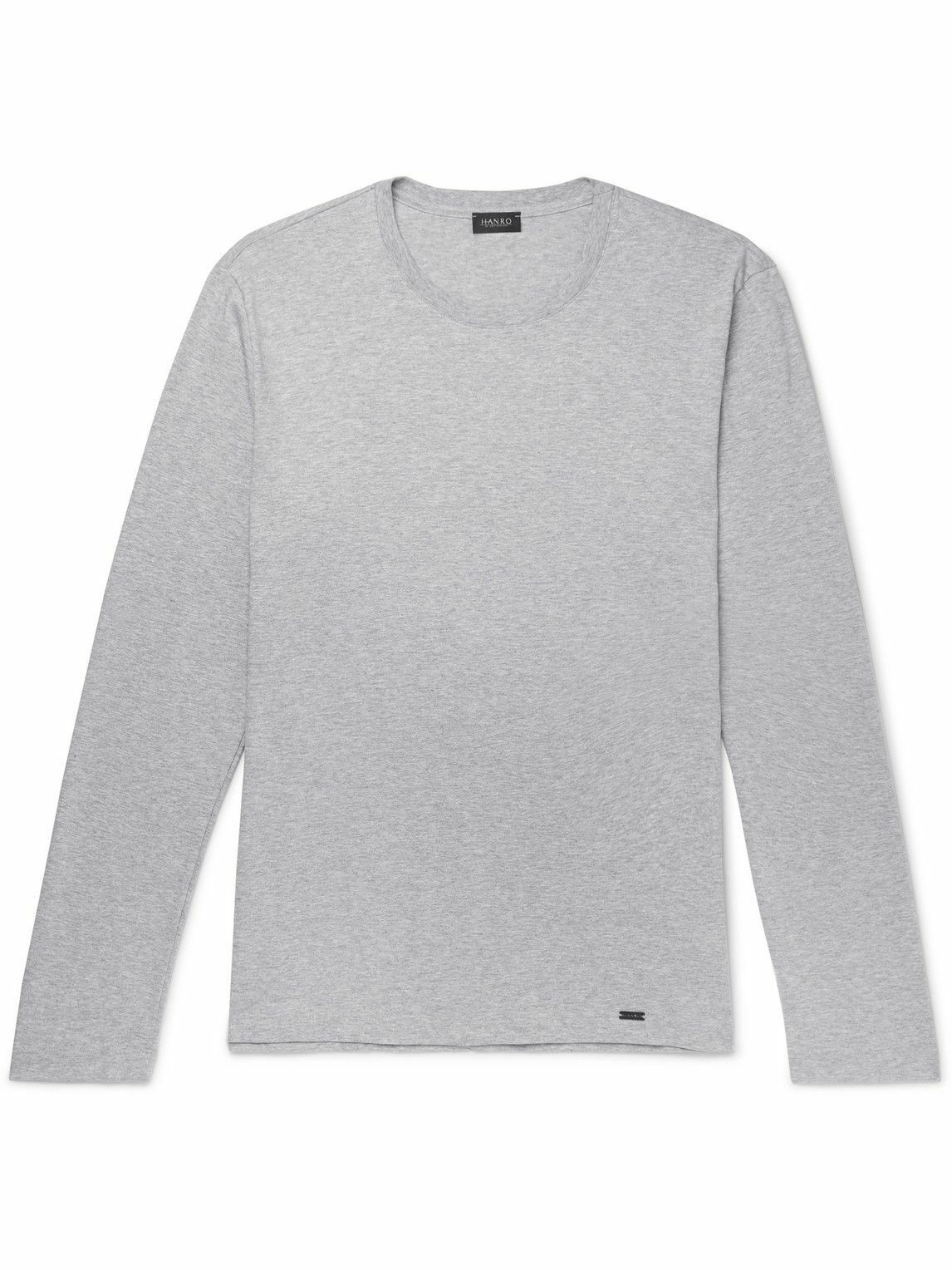 Photo: Hanro - Cotton-Jersey T-Shirt - Gray