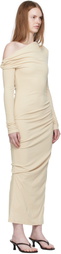 Paris Georgia Beige Elemental Manahou Midi Dress