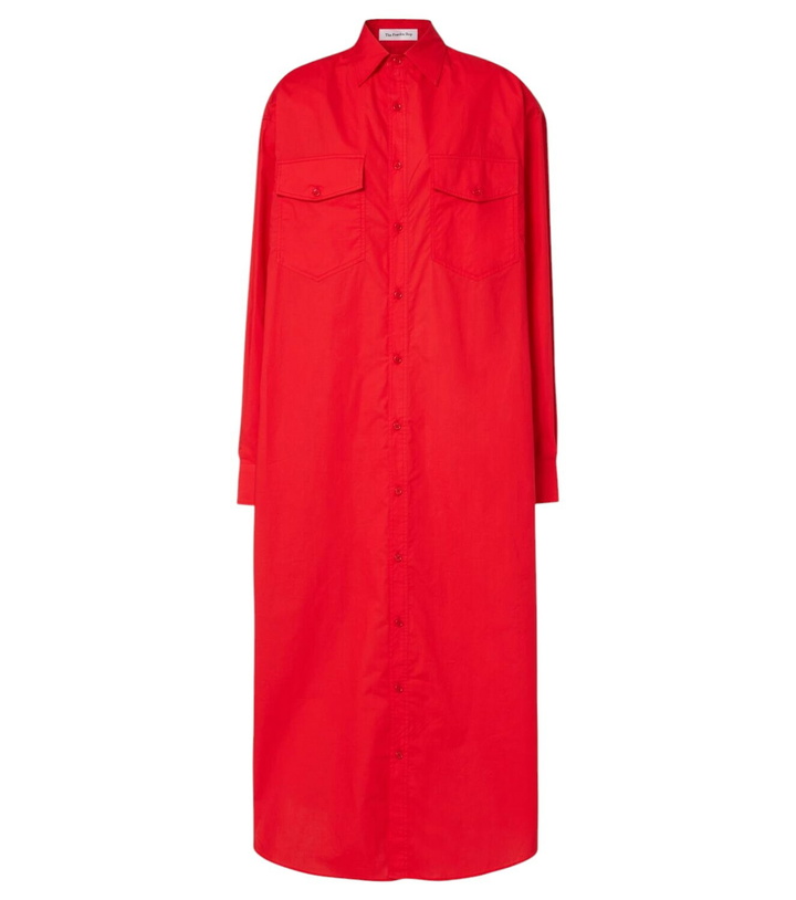 Photo: The Frankie Shop Calren cotton shirtdress