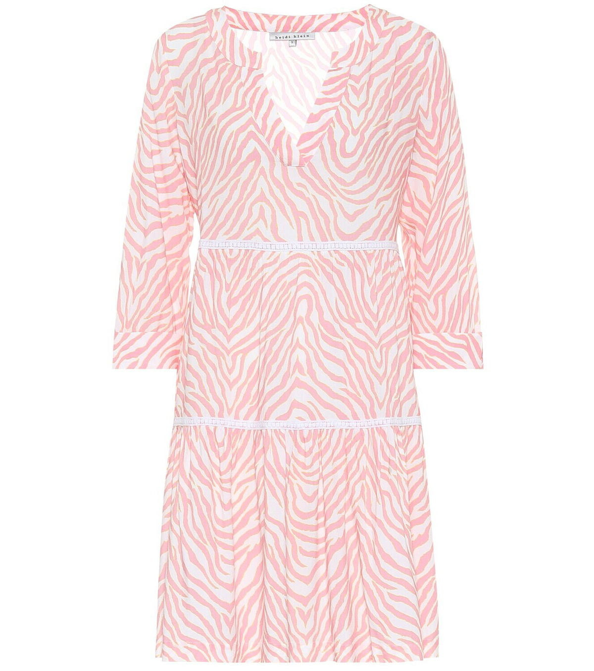 Heidi Klein Cape Town zebra-print minidress