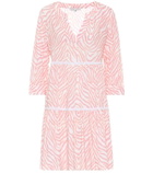 Heidi Klein Cape Town zebra-print minidress