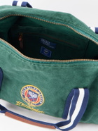 Polo Ralph Lauren - Wimbledon Embroidered Cotton Duffle Bag