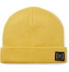 Burton - [ak] Stagger Logo-Appliquéd Wool-Blend Beanie - Yellow