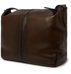 Berluti - Amplitude Leather Messenger Bag - Brown