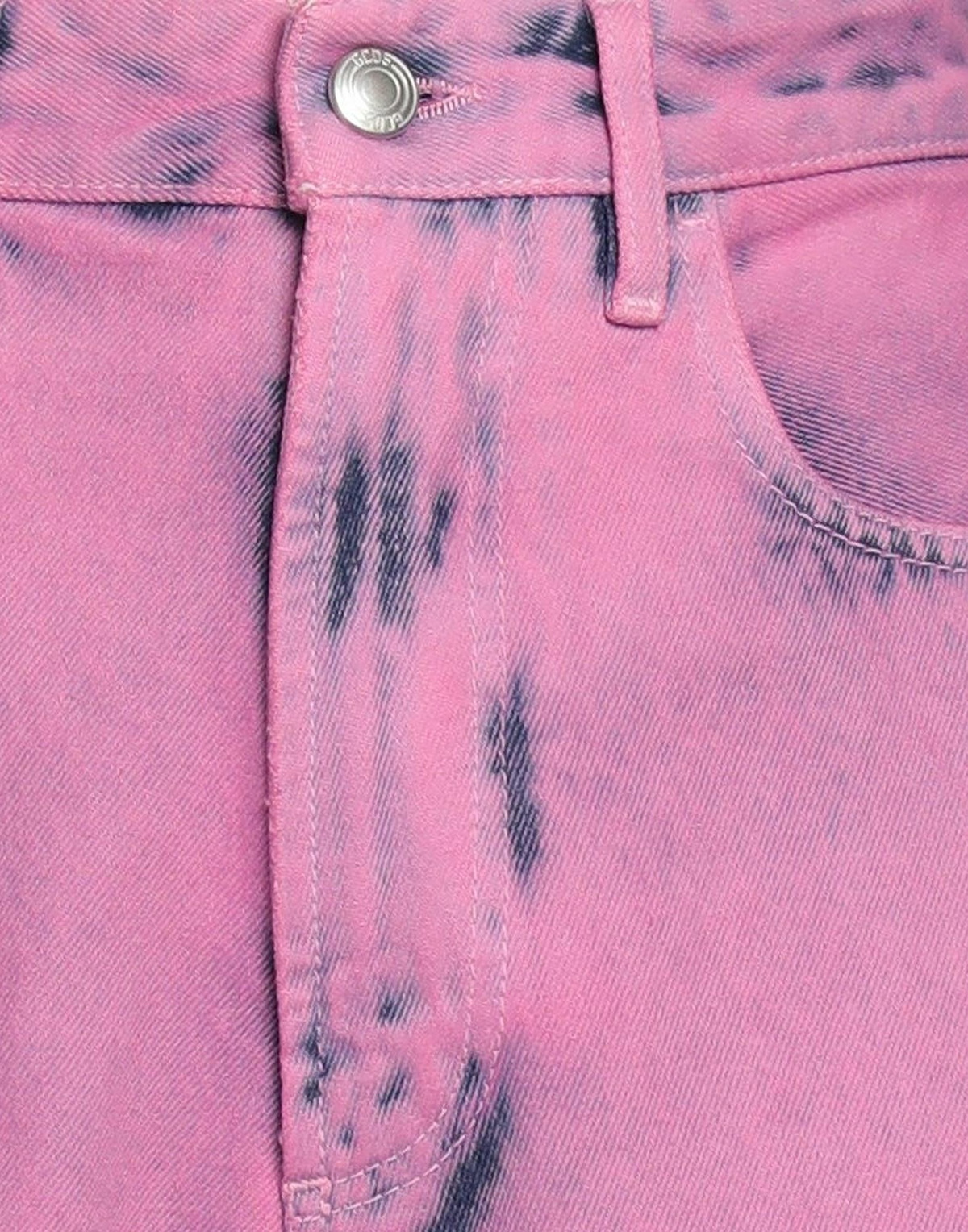 Gcds Womens Denim shorts in Pink