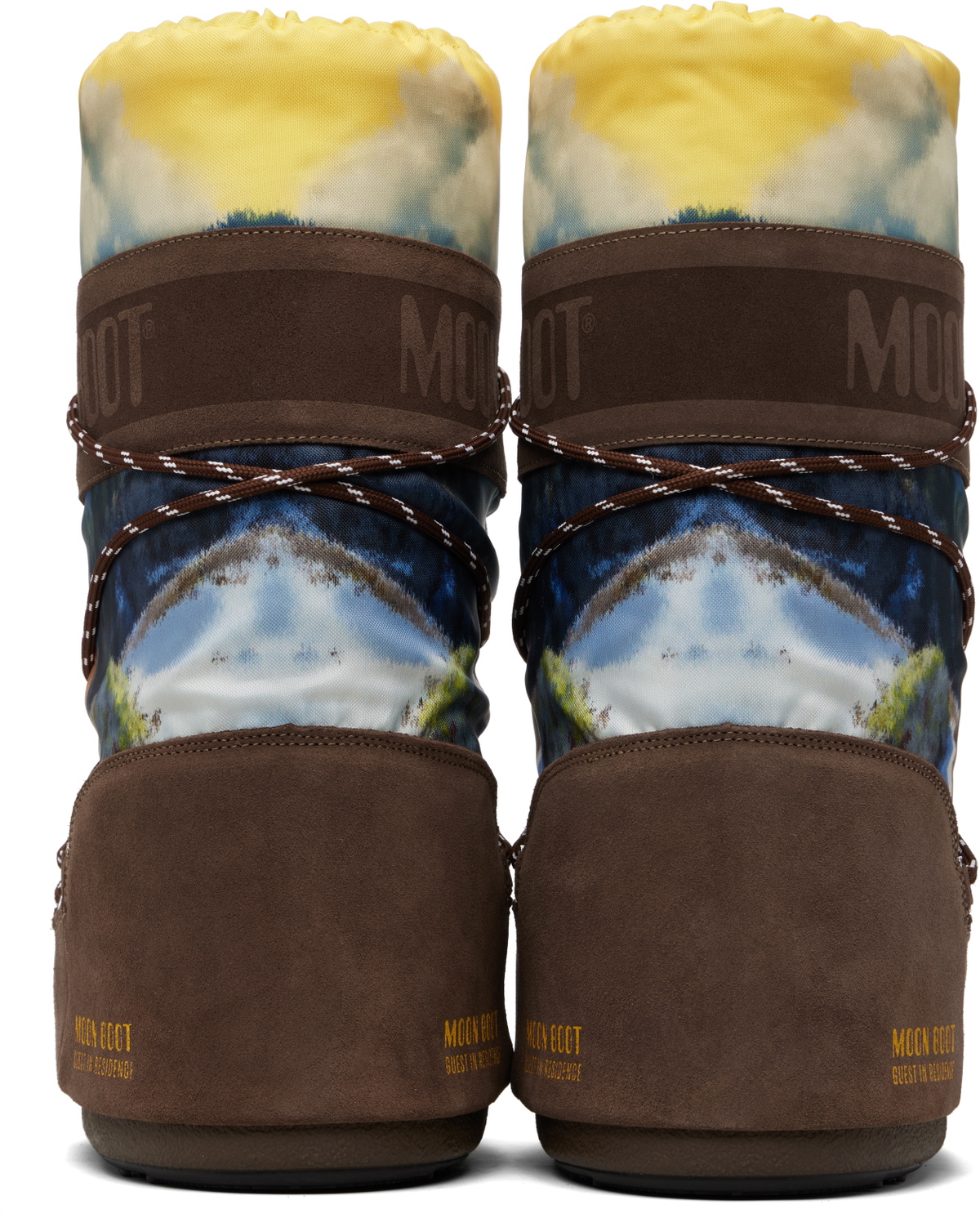 Guest in Residence Brown Moon Boot Edition Icon Postcard Boots