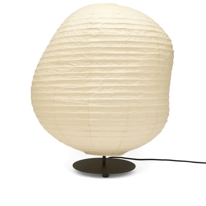 Photo: ferm LIVING Kurbis Floor Lamp - Low in Natural/Black 