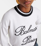 Balmain Balmain Signature embroidered sweater