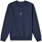 Polo Ralph Lauren Men's Centre Logo Crew Sweat in Aviator Navy