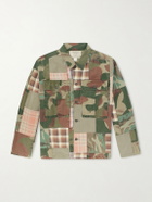 RRL - Patchwork Cotton Shirt - Green