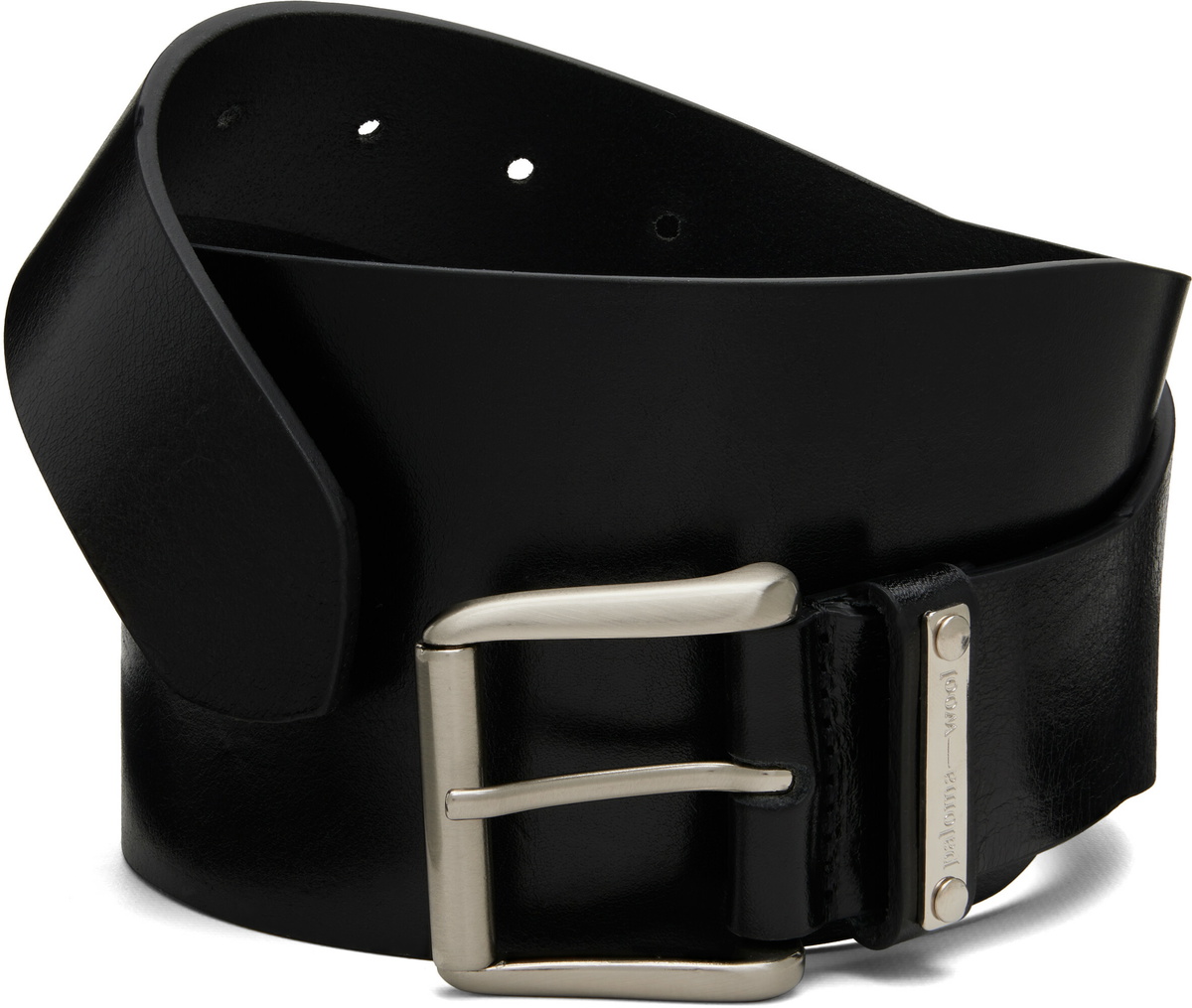 Paloma Wool Black Alma Waist Belt
