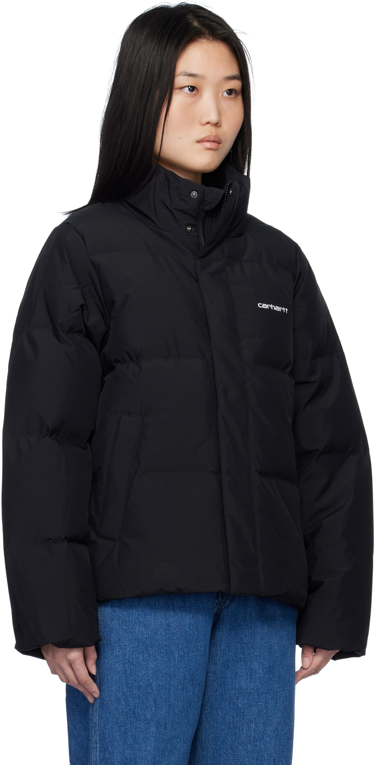 Carhartt Work In Progress Black Yanie Down Jacket Carhartt WIP