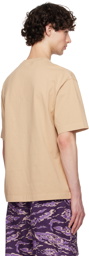 Acne Studios Beige Stamp Logo T-Shirt