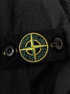 Stone Island Junior - Ages 6-8 Logo-Appliquéd Cotton-Blend Canvas Jacket - Black